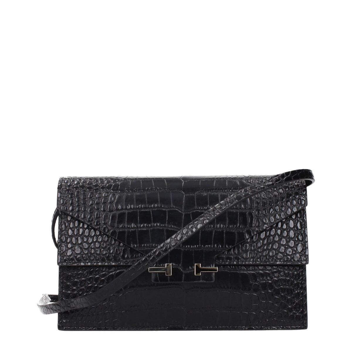 TOM FORD トムフォード レディース クラッチバッグ レザー ブラック