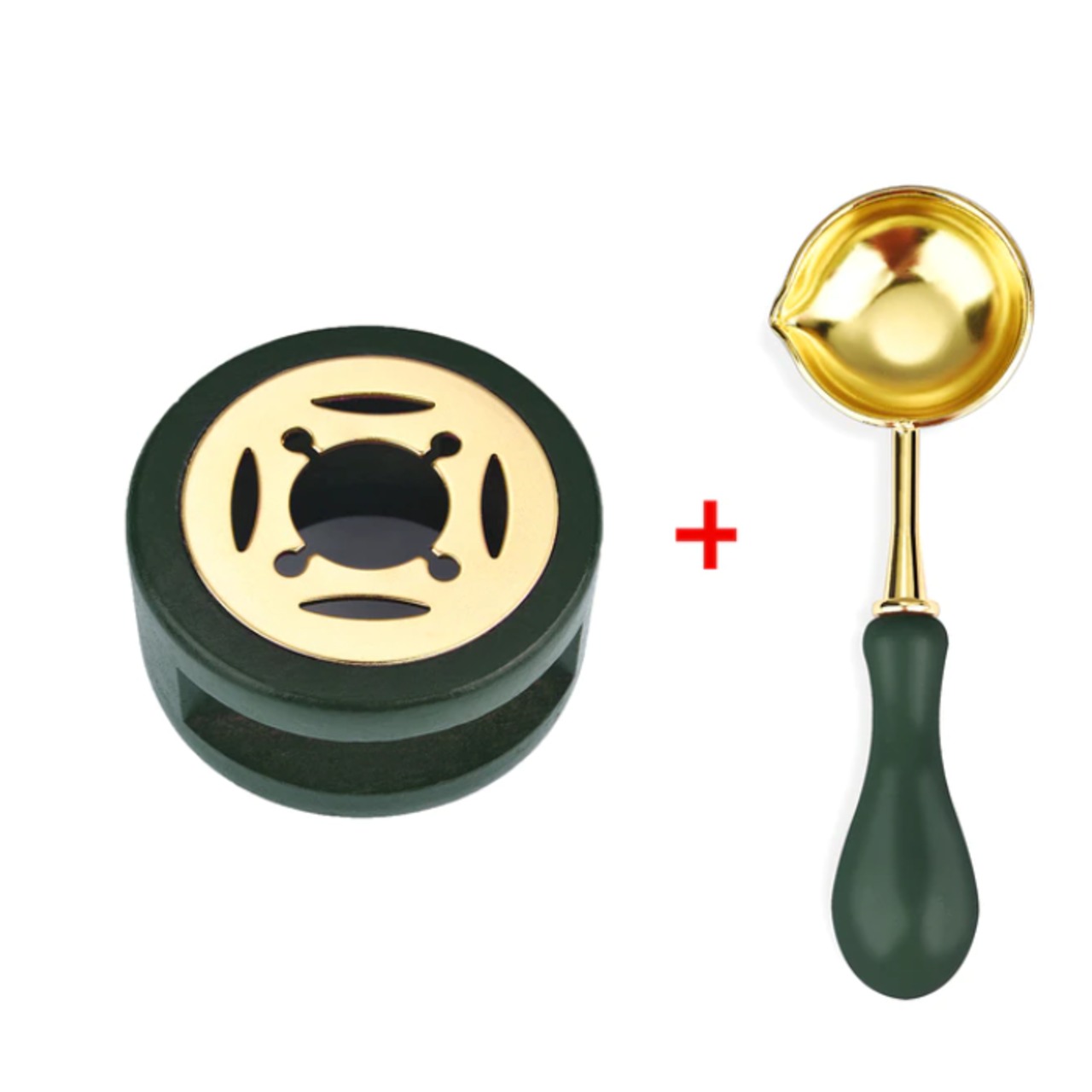 シーリングスタンプ用 melt pot set / deep green