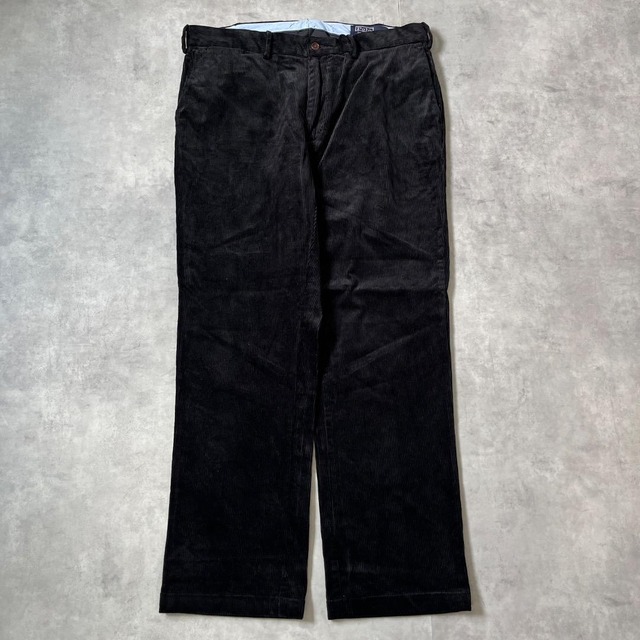 ポロバイ ラルフローレン W36 コーデュロイ ポロチノ 古着 黒 17060