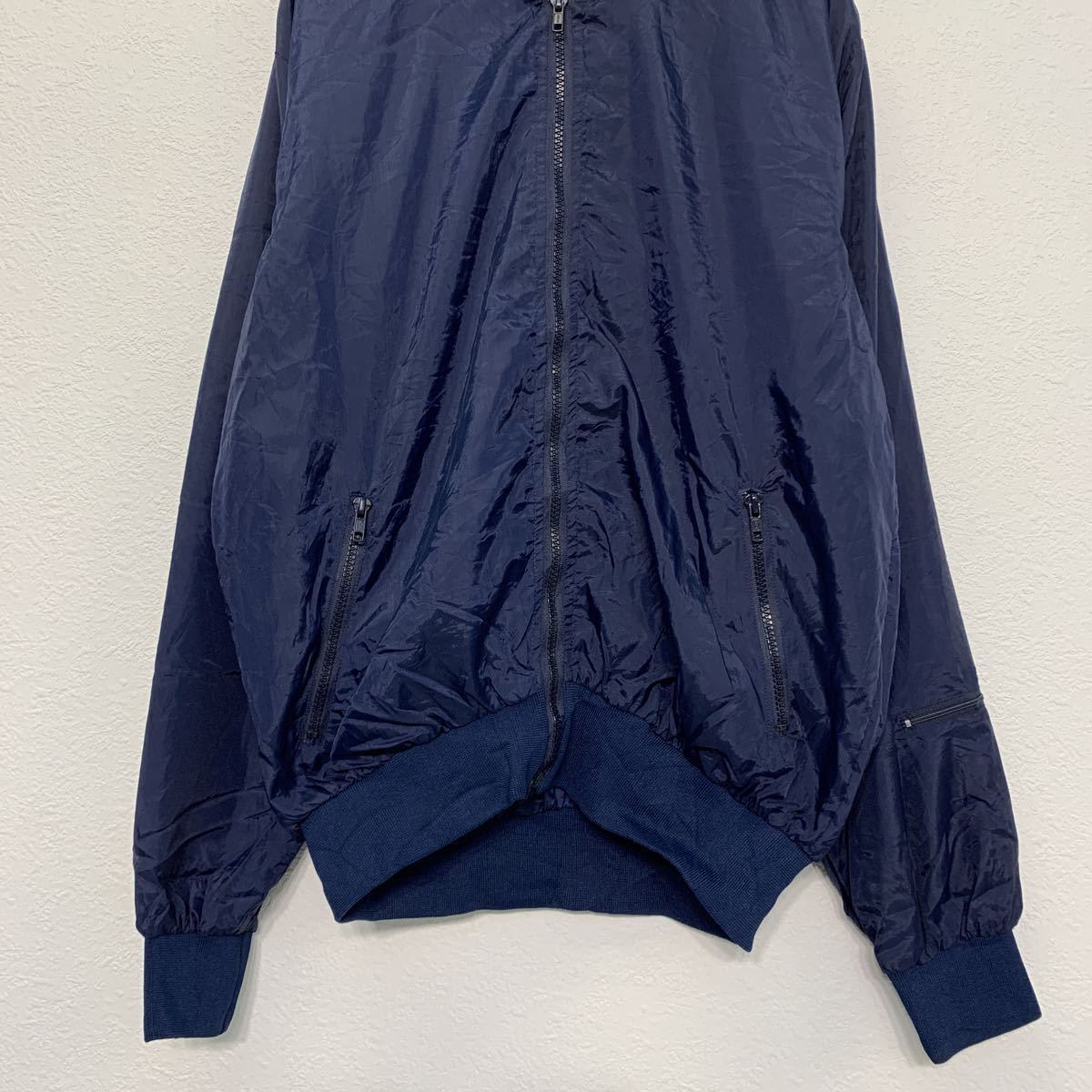 SPORT CASUALS ナイロン ジャケット S ネイビー スポーツカジュアルズ