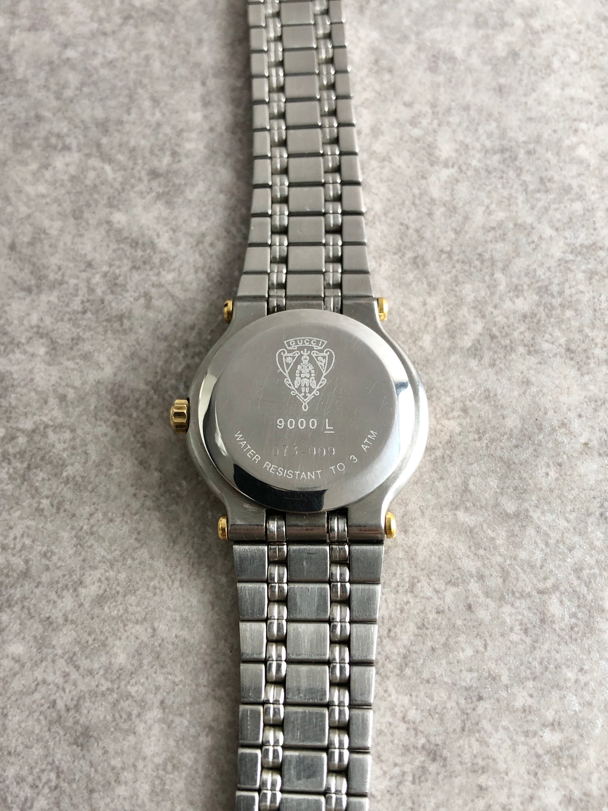 GUCCI グッチ 腕時計 シルバー ゴールド ステンレススチール