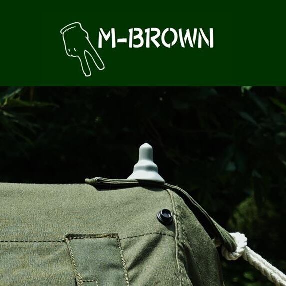 PVC製センターシャフトキャップ2個 | M-BROWN