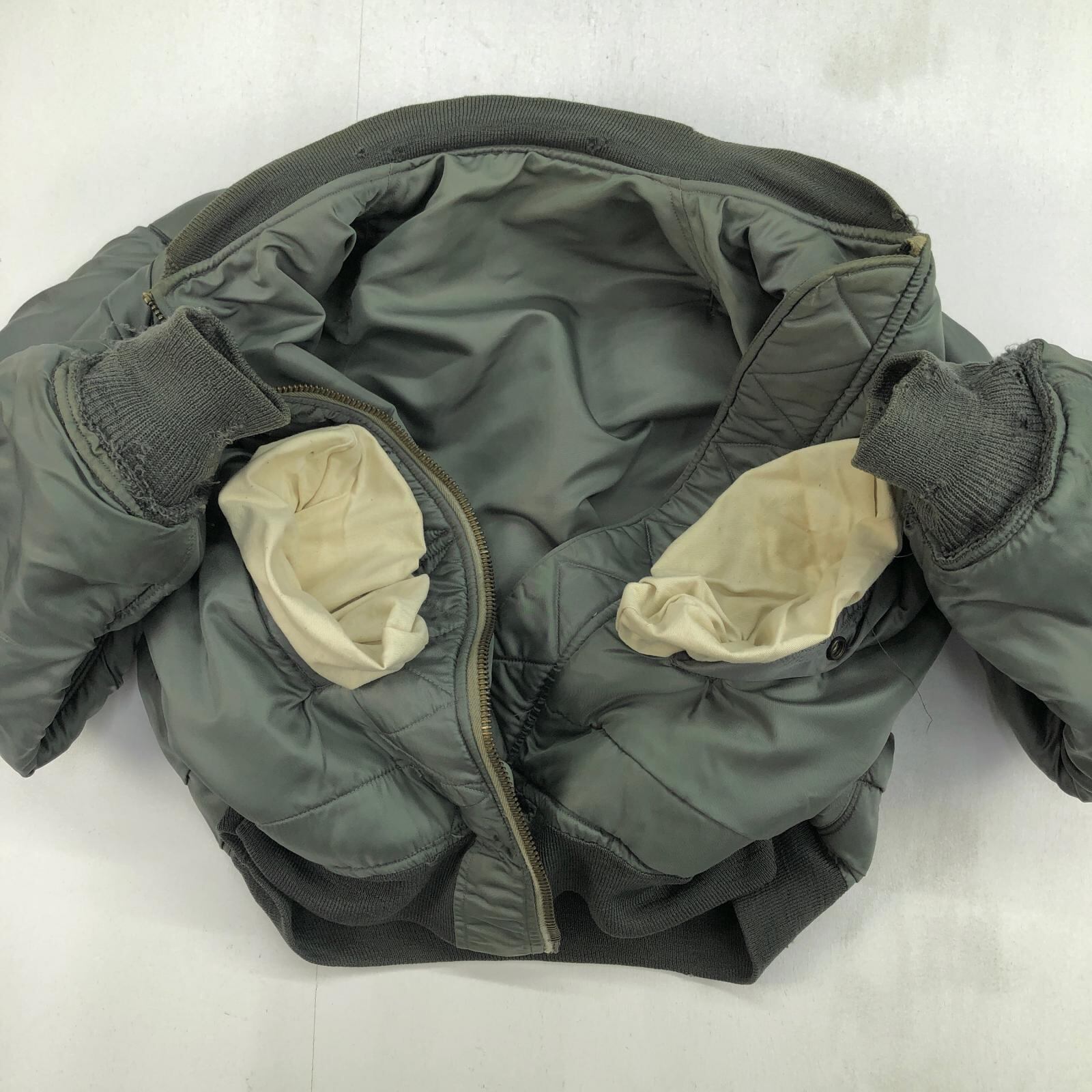 U.S.AIR FORCE 50年代 MA-1 フライトジャケット 黒タグ 1st 最初期