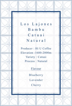 [今月のデイリー] Los Lajones Catuai Natural 6740