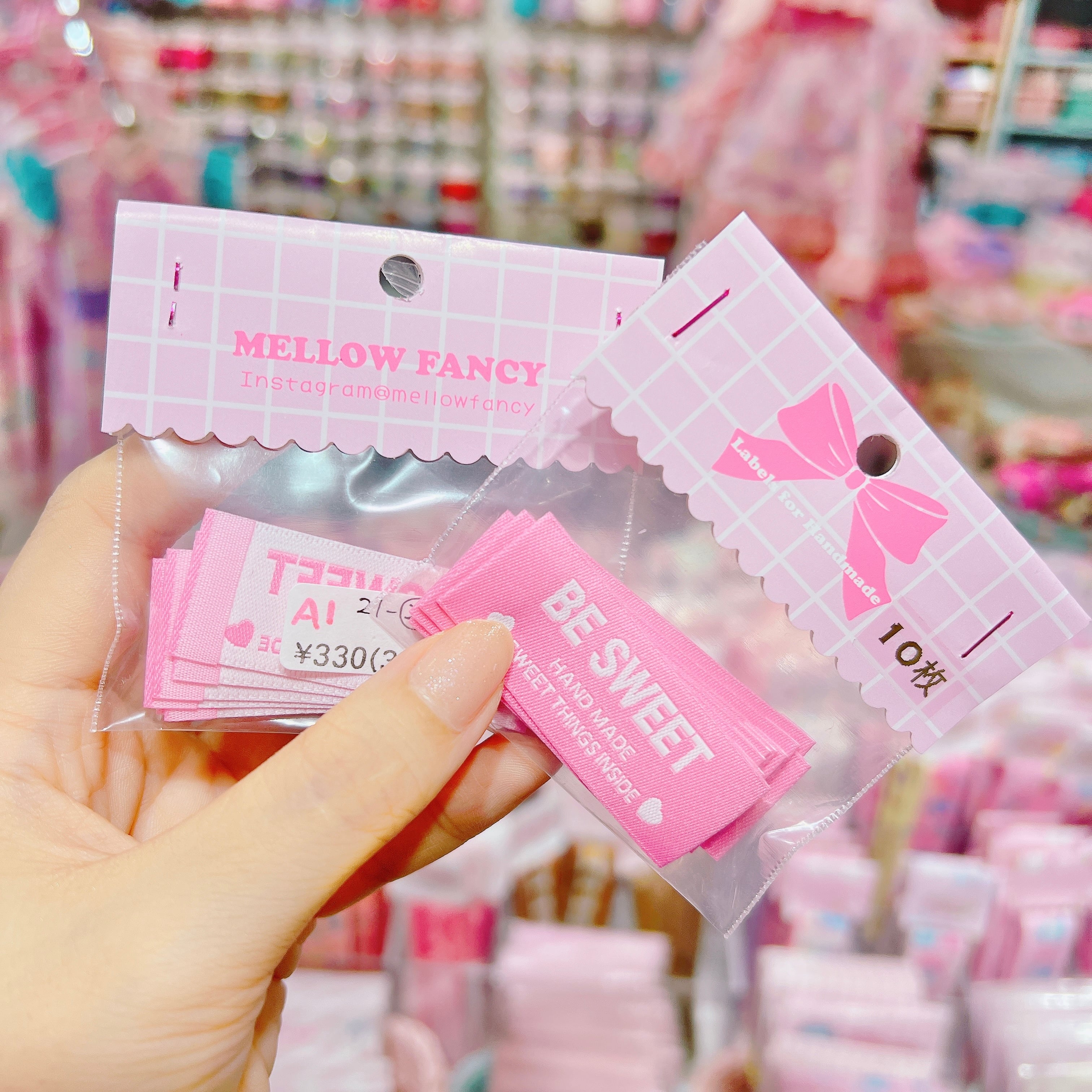 【A1】21-28刺繍タグ（10枚入）