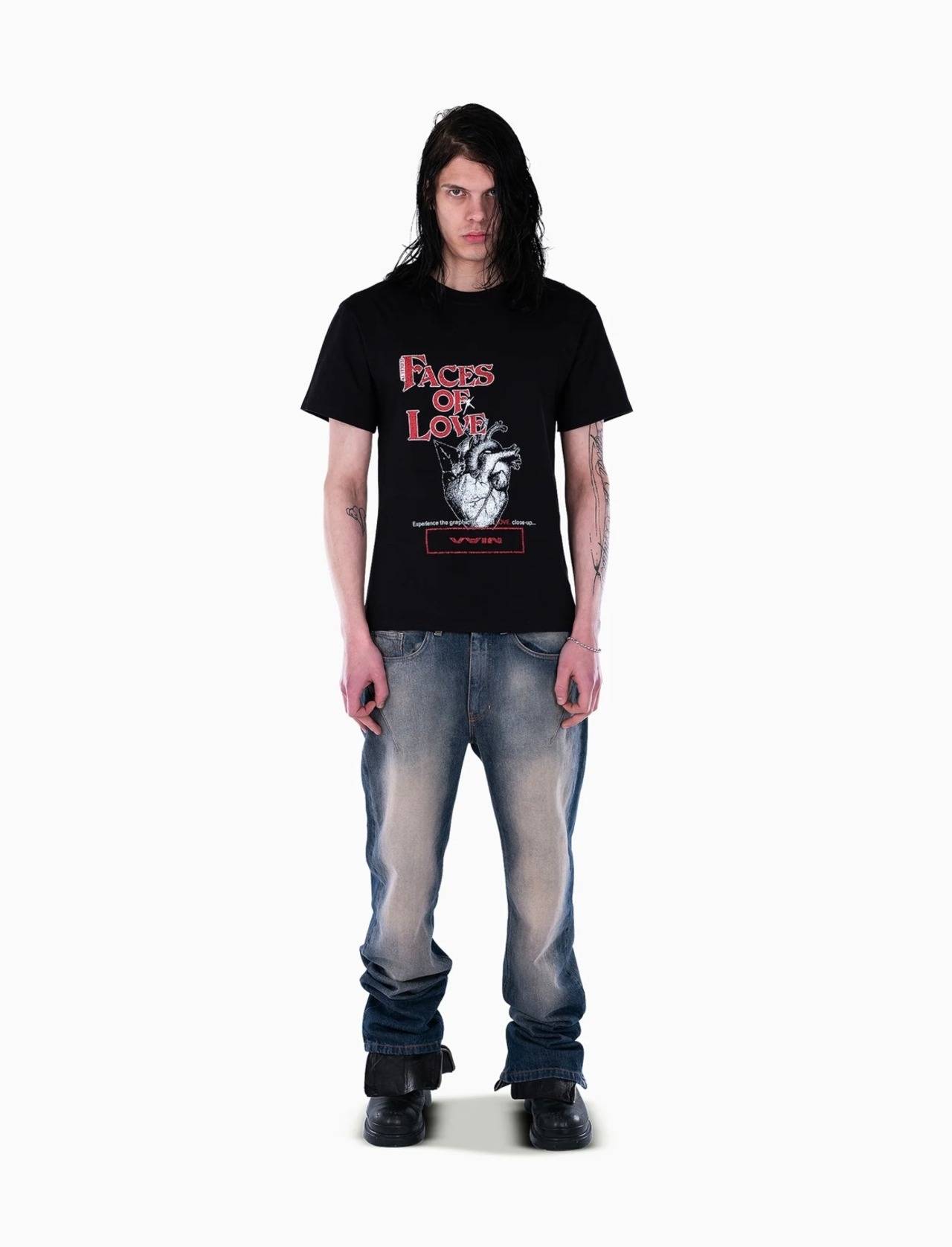 VAIN / face of love tee