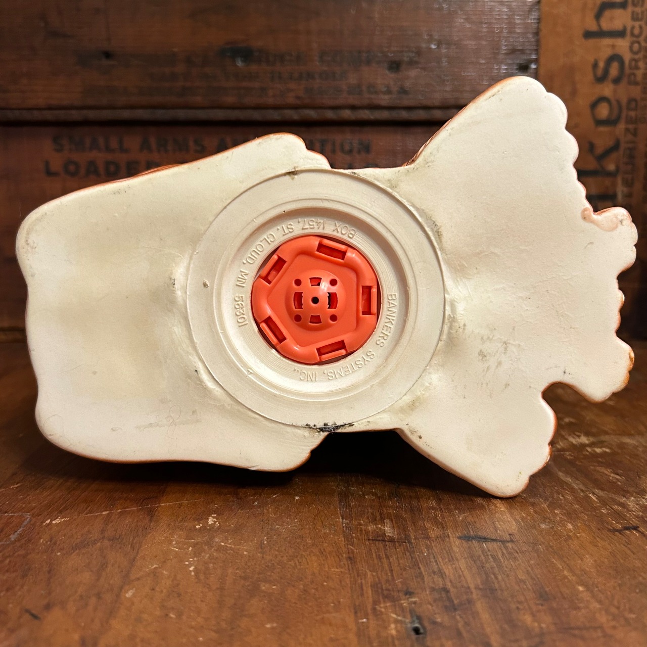1975 St. Bernard & Puppy ヴィンテージ 貯金箱  セントバーナード 親子 コインバンク