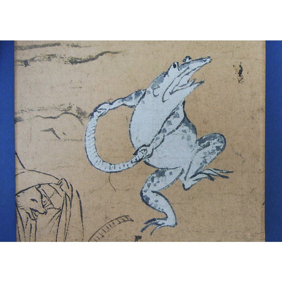 朱印帳 鳥獣戯画 猫 | caeru