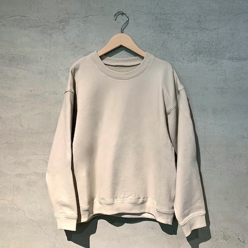 【ippei takei】british sweat/sand beige・tan・smoky blue/2322-703