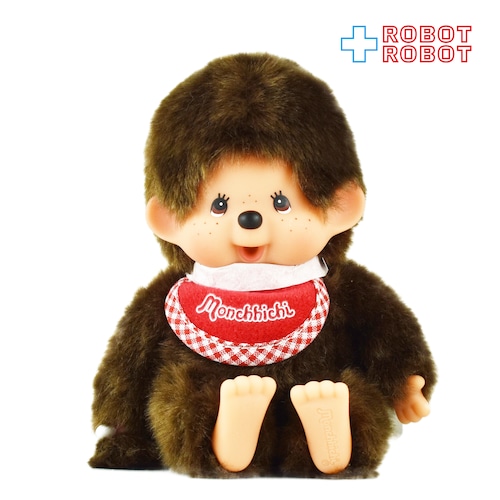 セキグチ モンチッチ プレミアムスタンダード SS ブラウン 男の子 お座り ソフビ顔 ぬいぐるみ 紙タグ付き