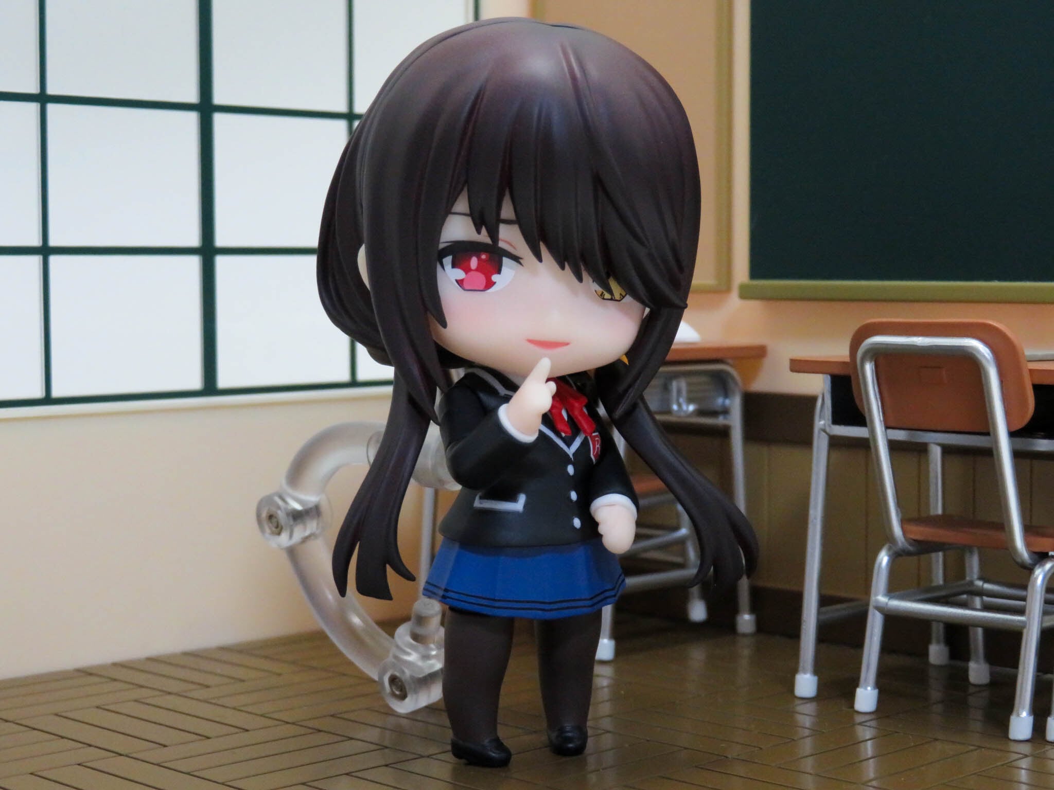 再入荷【2455】 時崎狂三 制服Ver. 髪パーツ おさげ ねんどろいど