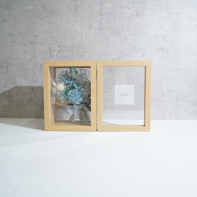 【ライトブルー】フォトフレーム Mサイズ PHM-37≪限定１点≫