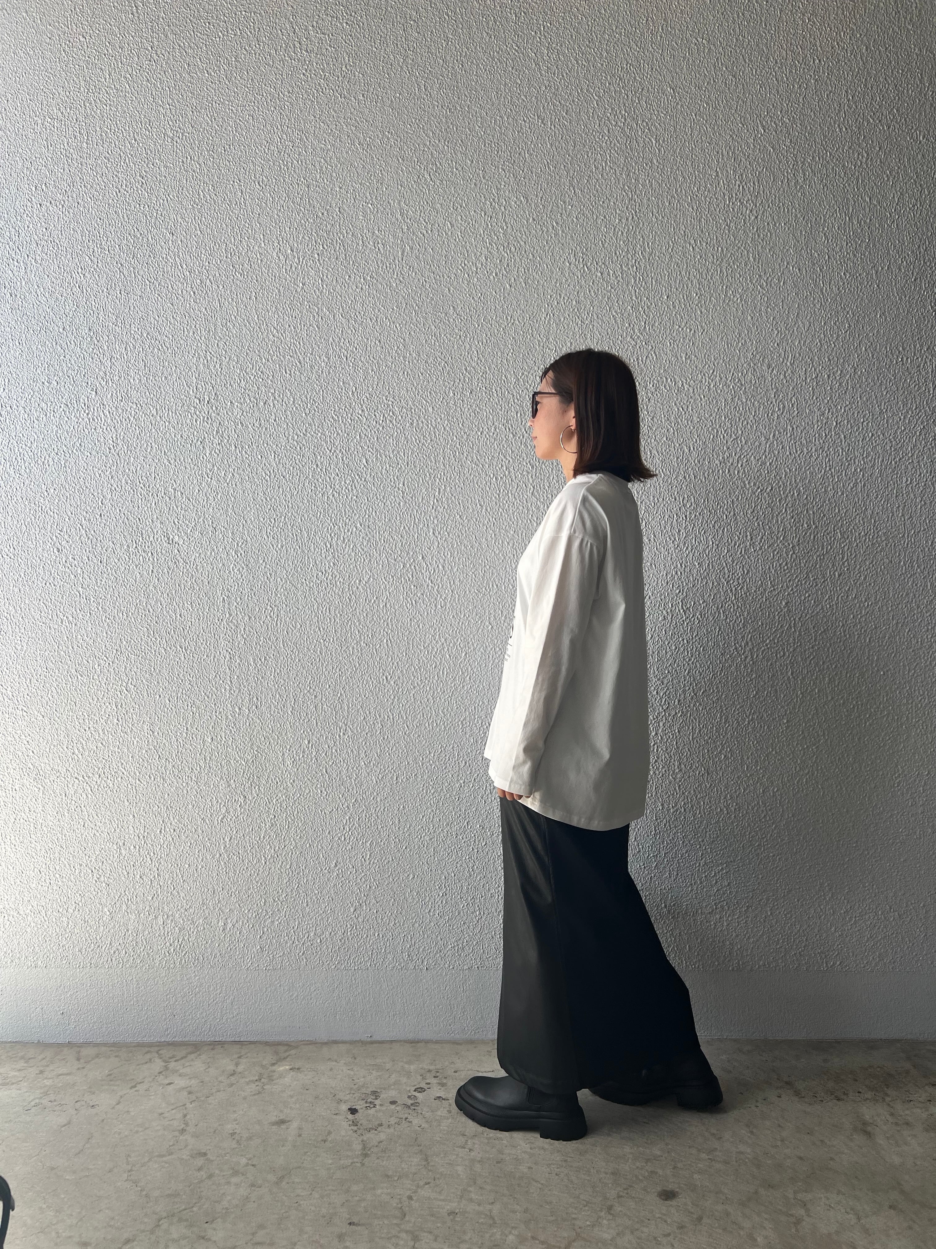 【PASSIONE】ロゴロングスリーブTシャツ