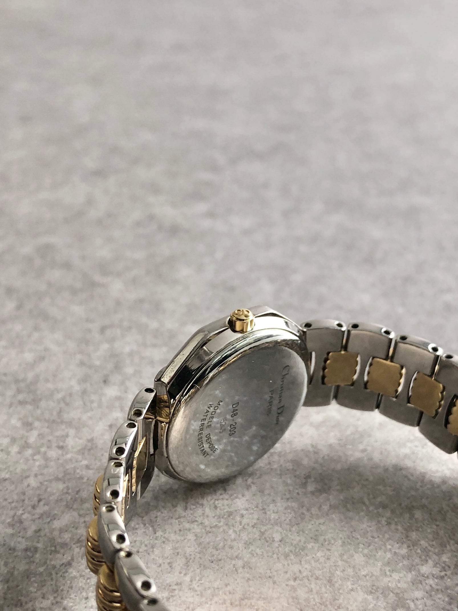 Christian Dior クリスチャン ディオール 腕時計 シルバー ゴールド