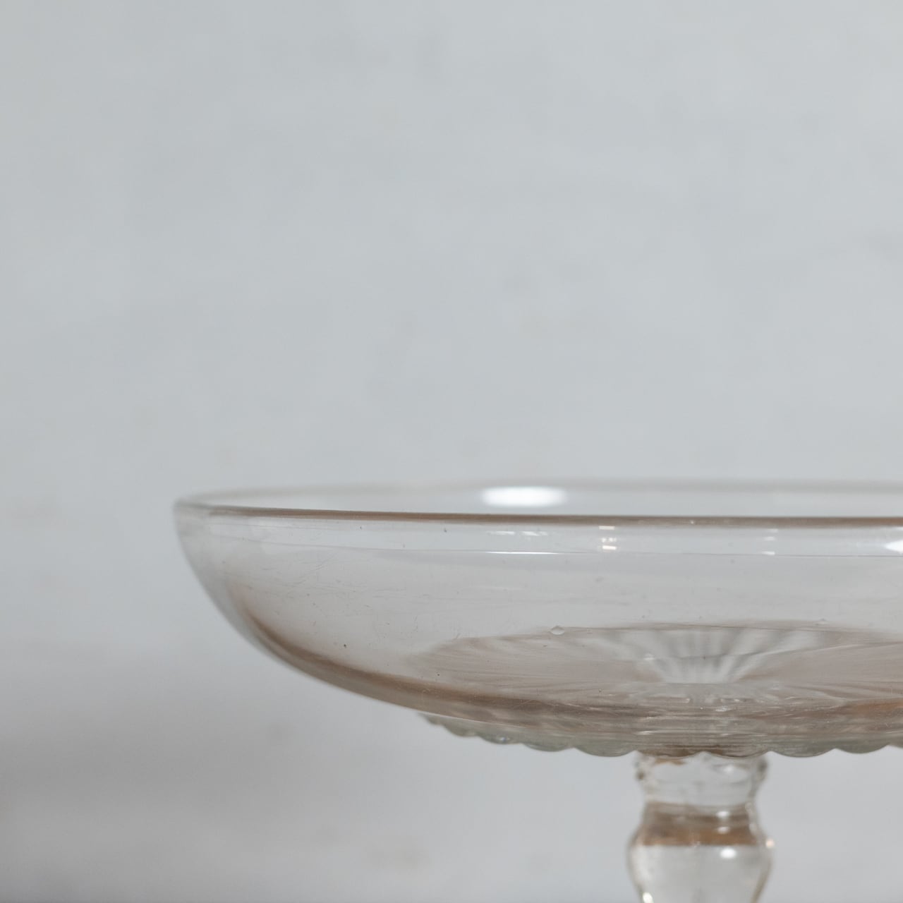 プレスガラス　コンポート Compote【B】/ コンポート〈ケーキスタンド・食器・プレスガラス