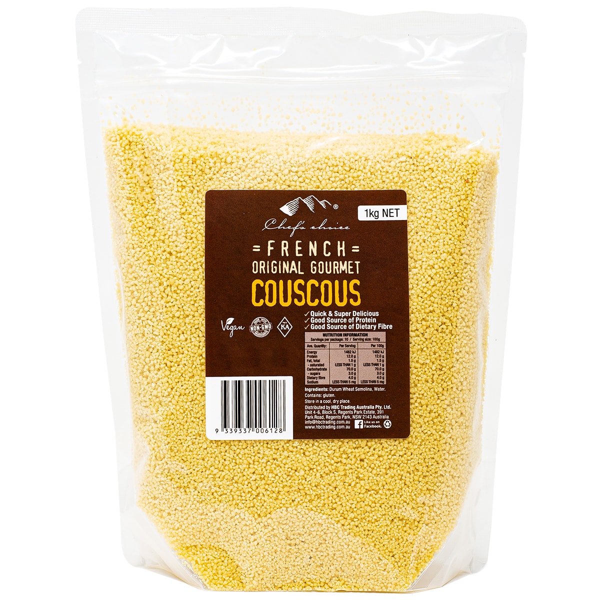 プレミアムクオリティ クスクス 1kg フレンチスタイル