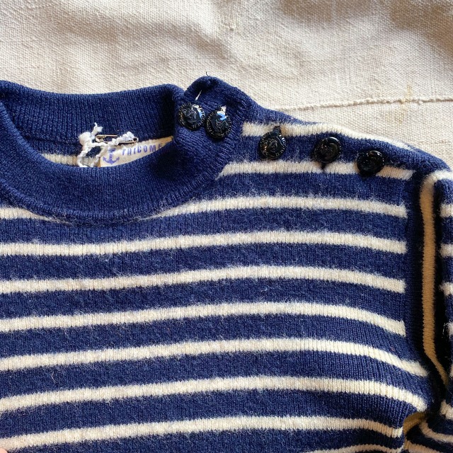USED 70's Tricomer marin sweater / made in France | Kalanchoe(カランコエ)  Used&Vintage