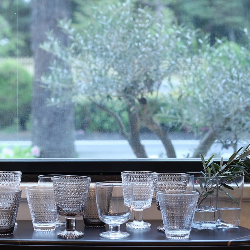 Kastehelmi ユニバーサルグラス Clear 260ml 2P SET［ iittala