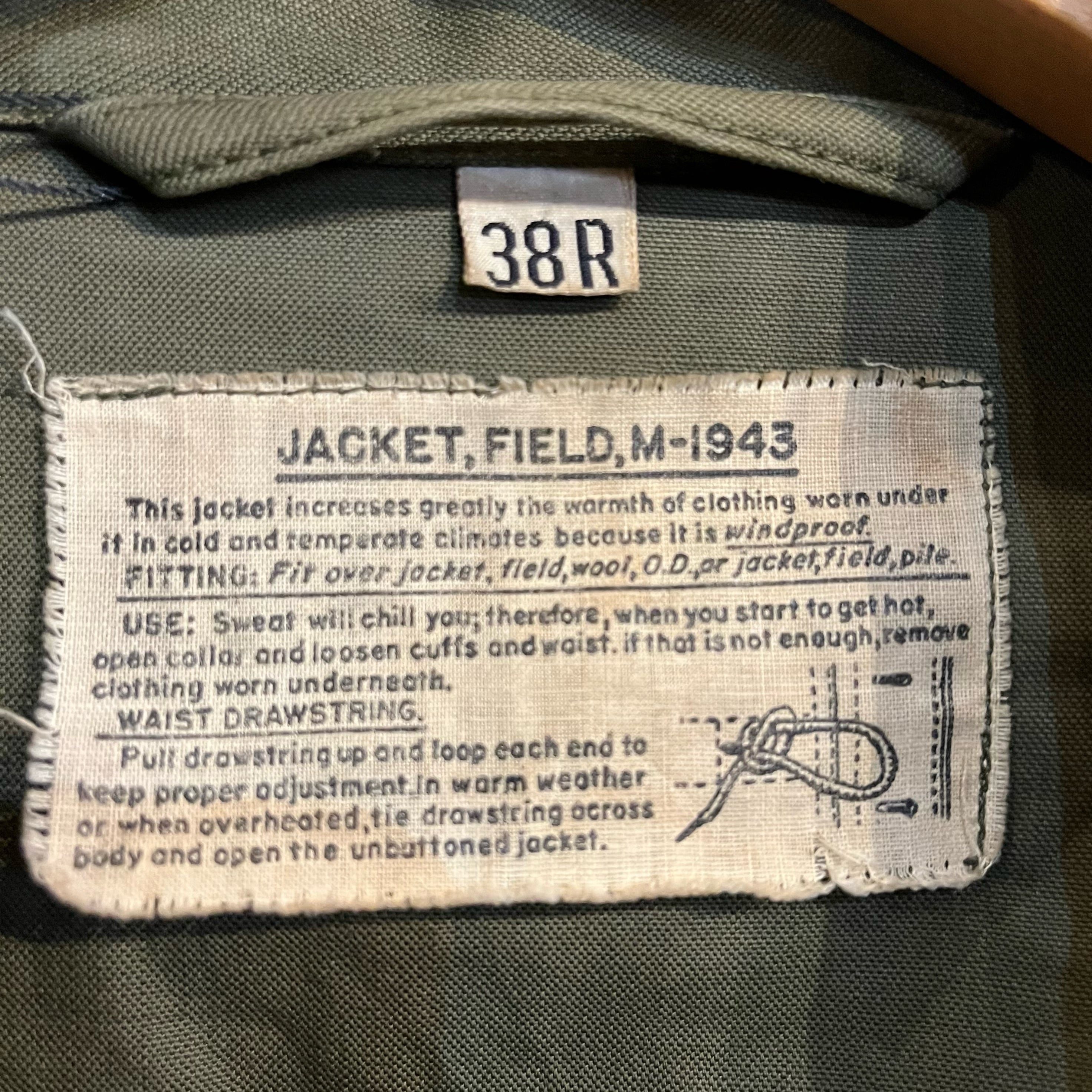 40s vintage m-43 ピンナップガール ハンドペイント フィールド