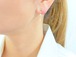 Cute earrings   K10イヤリング(タンスイパール付)　10070【La Terre 表参道】