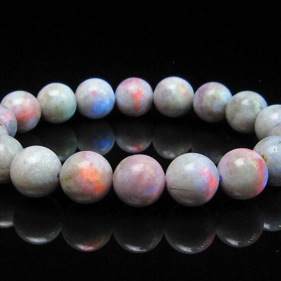 ハックマナイト ブレスレット 11mm 一点物 メール便可 111-49365