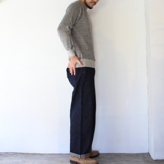 Orgueil オルゲイユ Wide Denim Trousers ワイドデニムトラウザー OR