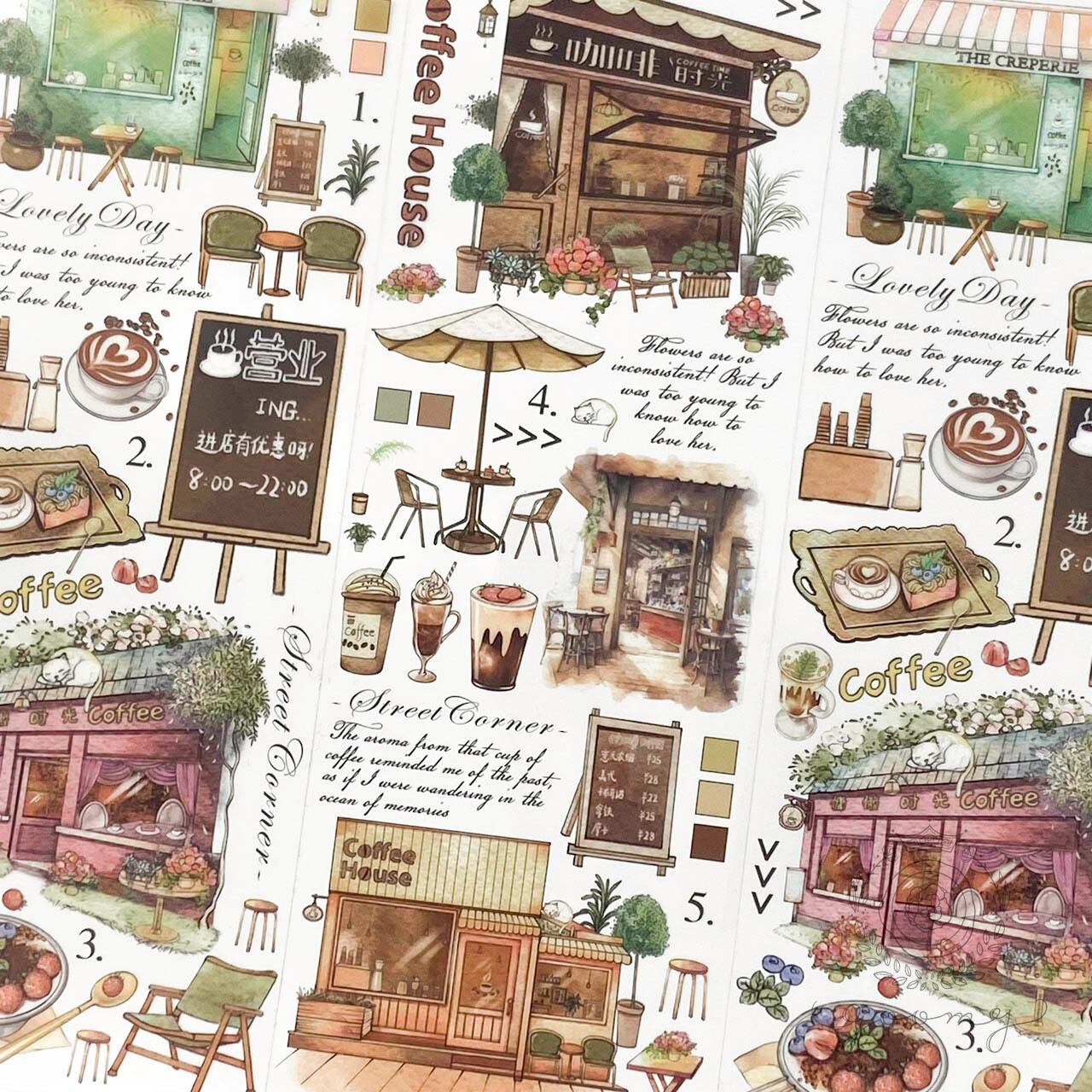 Beautiful Archive 4枚入りシールシート <S672>