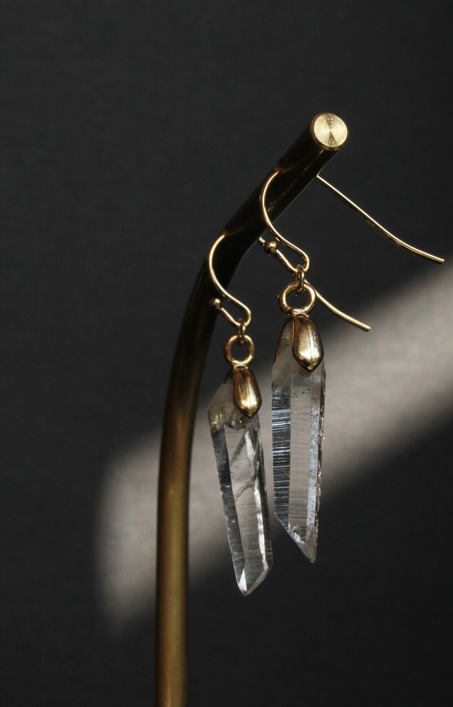 【121】宮崎クリスタル nishimera ピアス