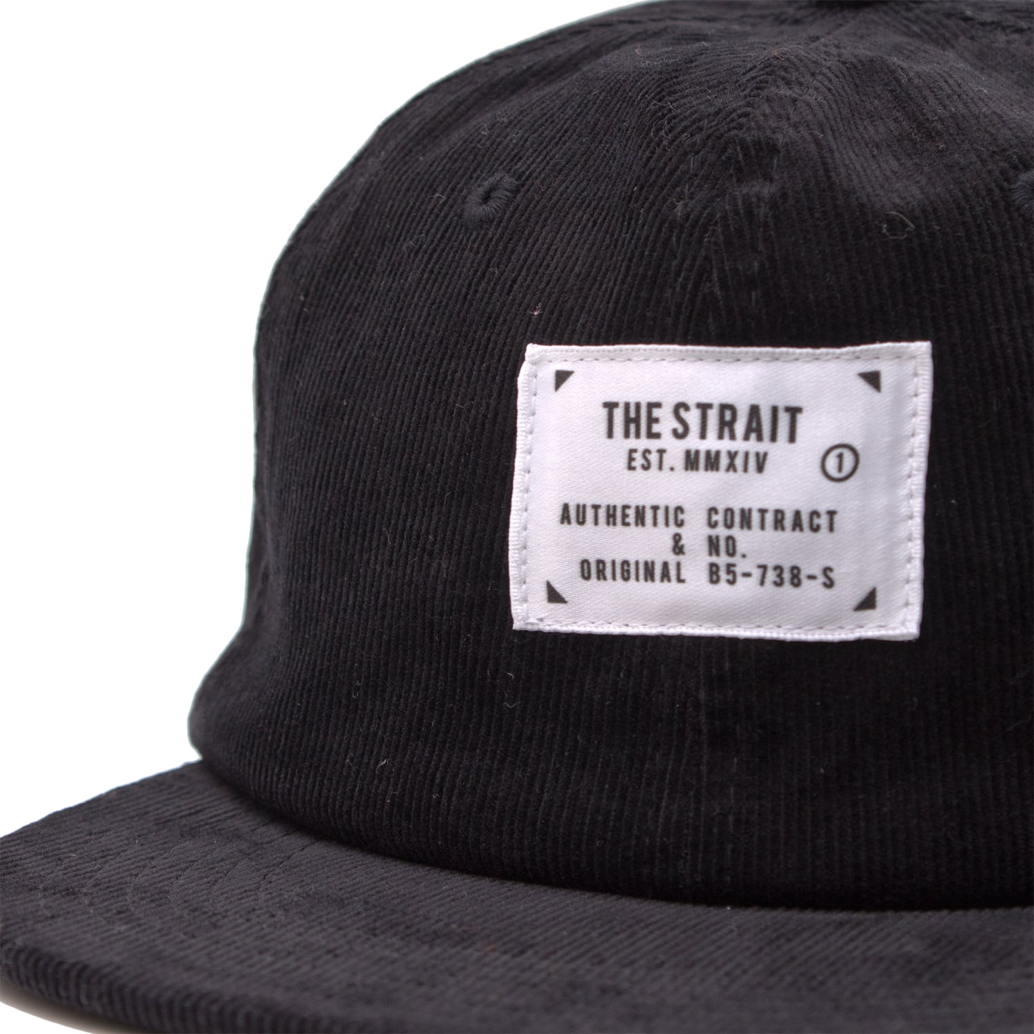 CORDUROY 6PANEL TAG CAP #GREY