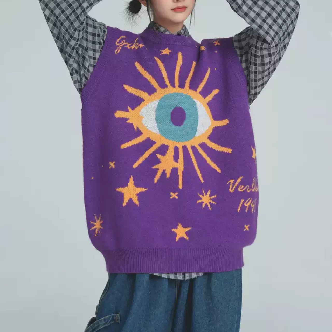 オラクルアイ　ニットべスト　M24138