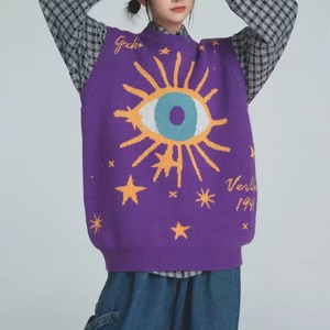 オラクルアイ　ニットべスト　M24138