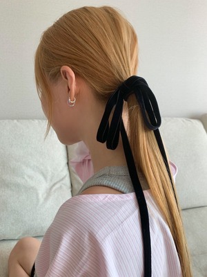 mood long hair ribbon【 2color 】 No.Z020