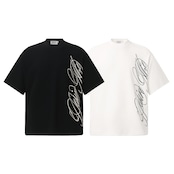 VINTAGE ストリート レターリングワッフル Tシャツ T2131
