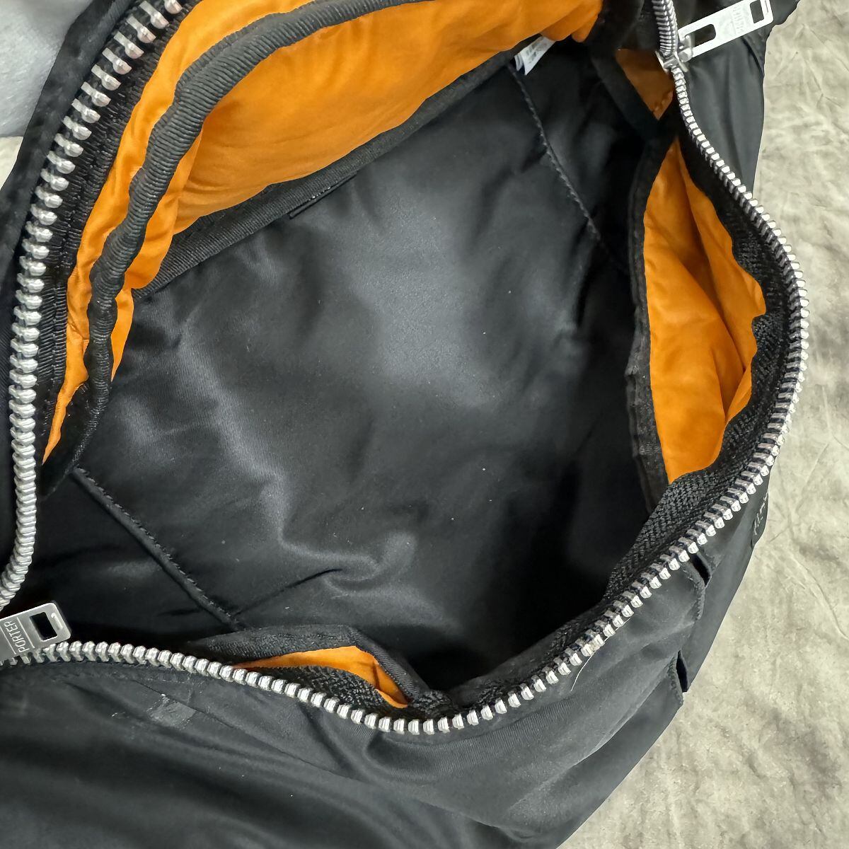 PORTER / TANKER WAIST BAG(L) ブラック ポータータンカーウエスト