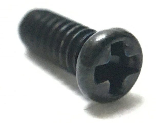 RC926】オーバーフェンダー＆エアロパーツ固定用ビス M1.2×3mm 黒 50個