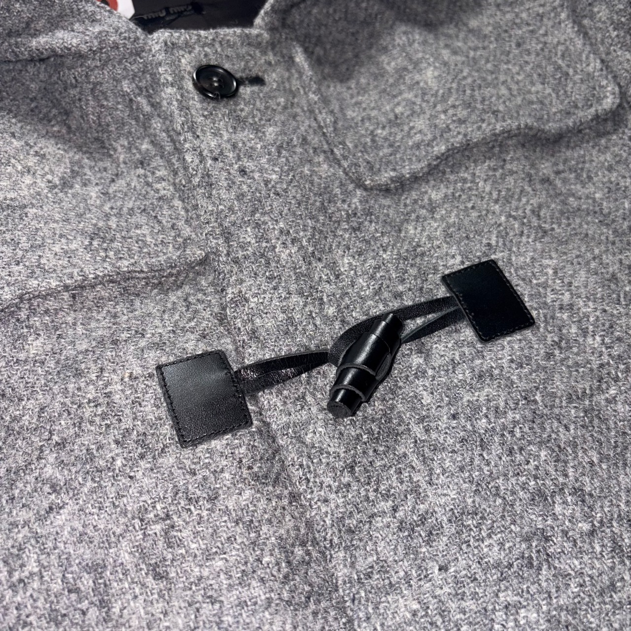 archive MIU MIU wool duffle coat