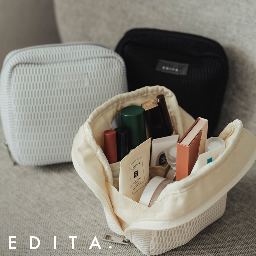 洗濯機で洗える Washable Pouch [edt-106] | EDITA．