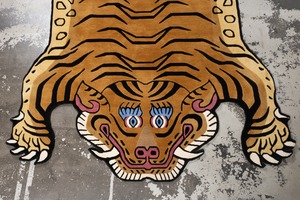 Tibetan Tiger Rug 《XXXLサイズ•ウール005》チベタンタイガーラグ