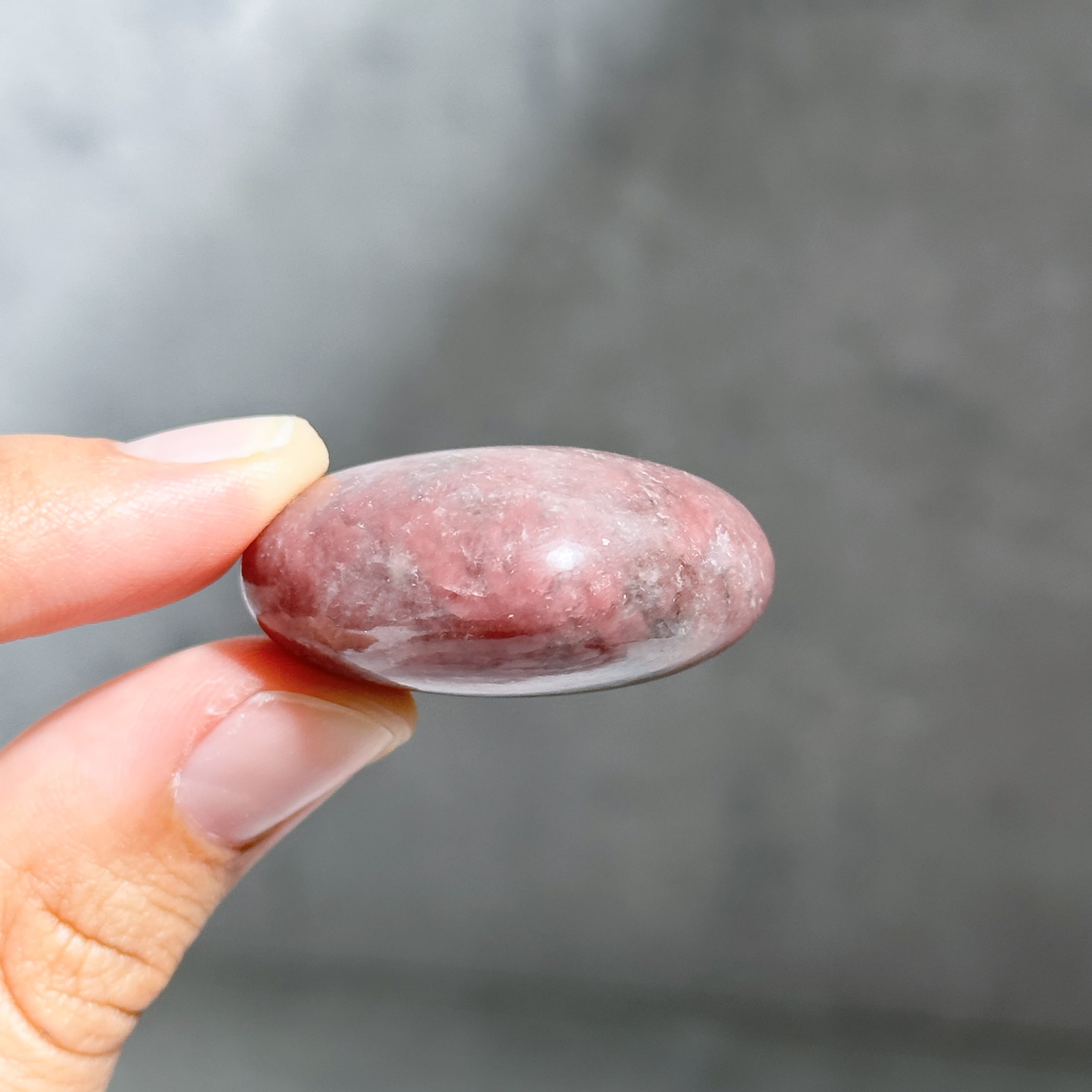 ピンクレピドライト ハート 22 ♡ Pink Lepidolite ♡天然石・鉱物