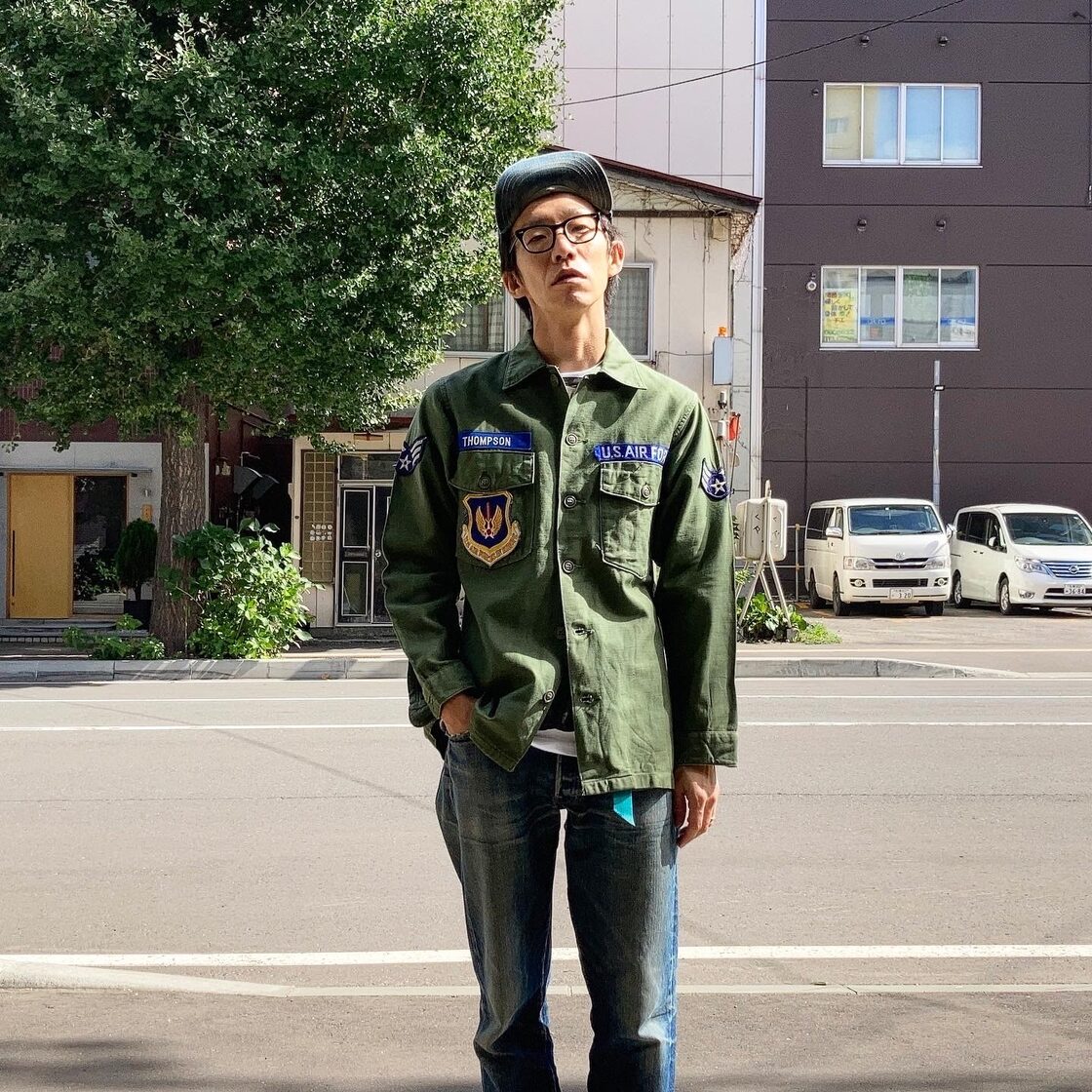 60S U.S.AIRFORCE OG-107 UTILITYSHIRT【14 1/2×31】 | PAY ID