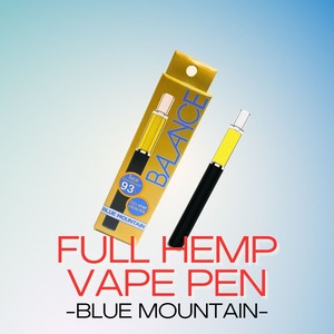 BALANCE／FULL HEMP VAPE PEN -BLUE  MOUNTAIN-