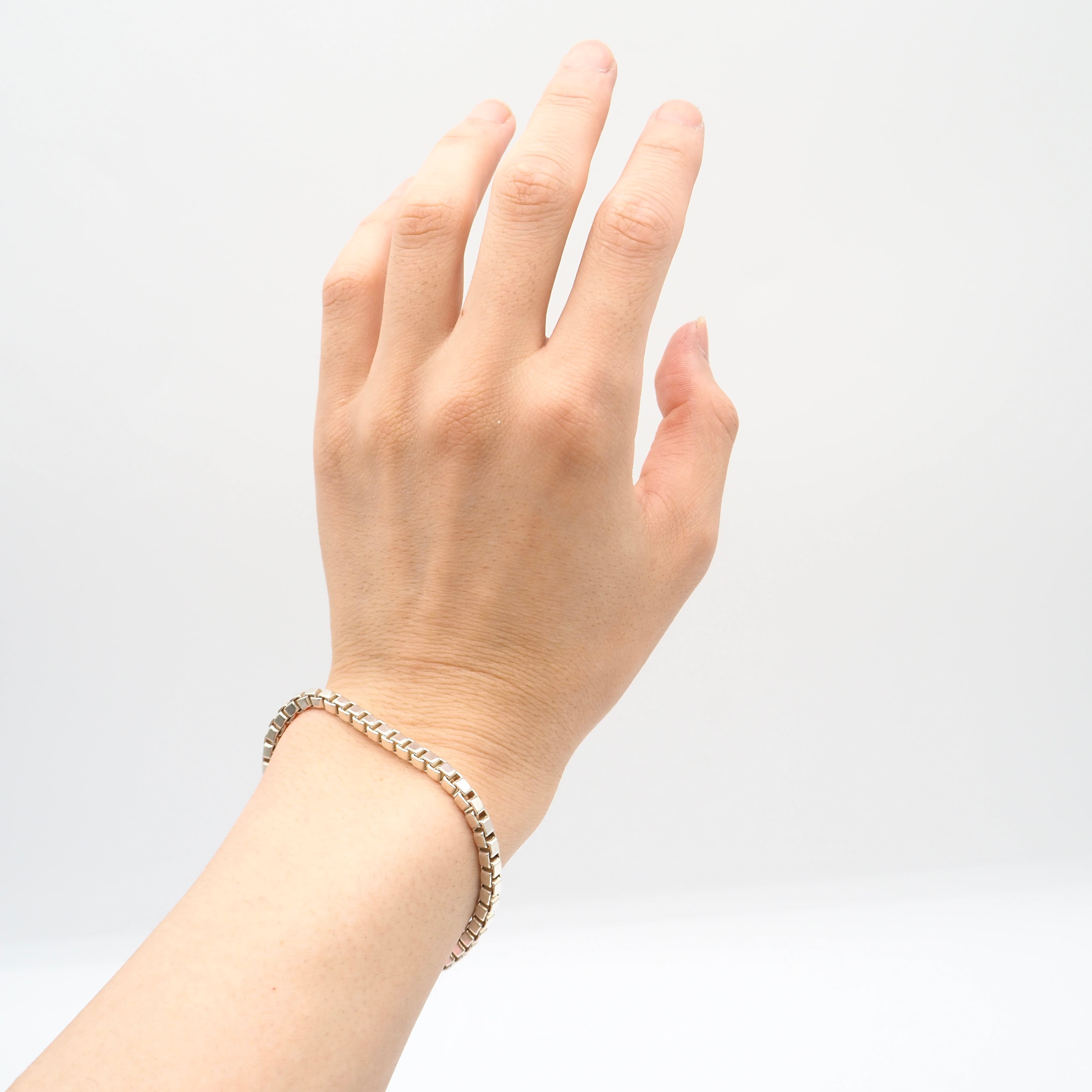 TIFFANY ティファニー　ベネチアンシルバーブレスレット Tiffany&Co. ベネチアン ブレスレット シルバー925 ティファニー