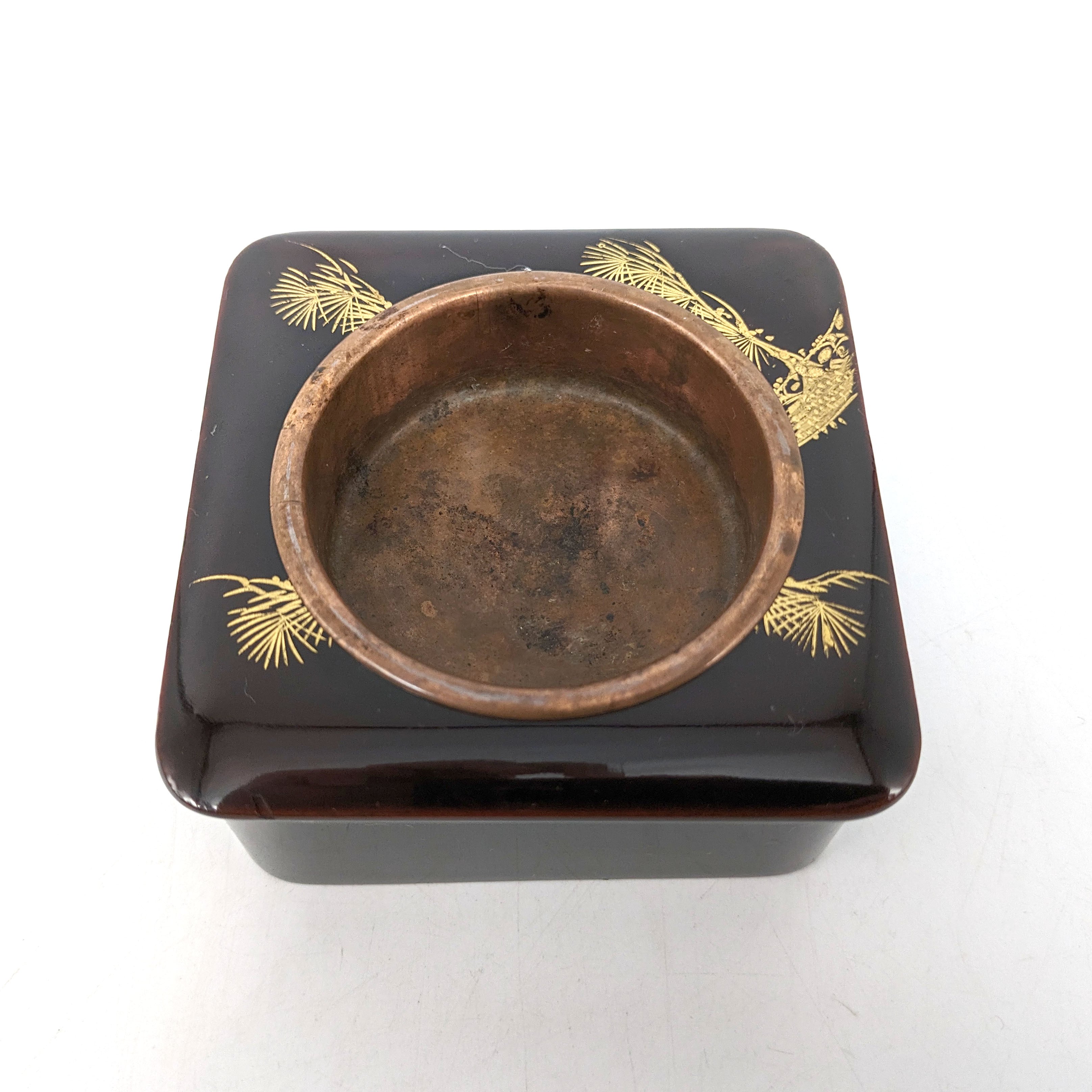 漆器・蒔絵・煙草盆・焼香盆・香盆・セット・No.230907-05・梱包サイズ