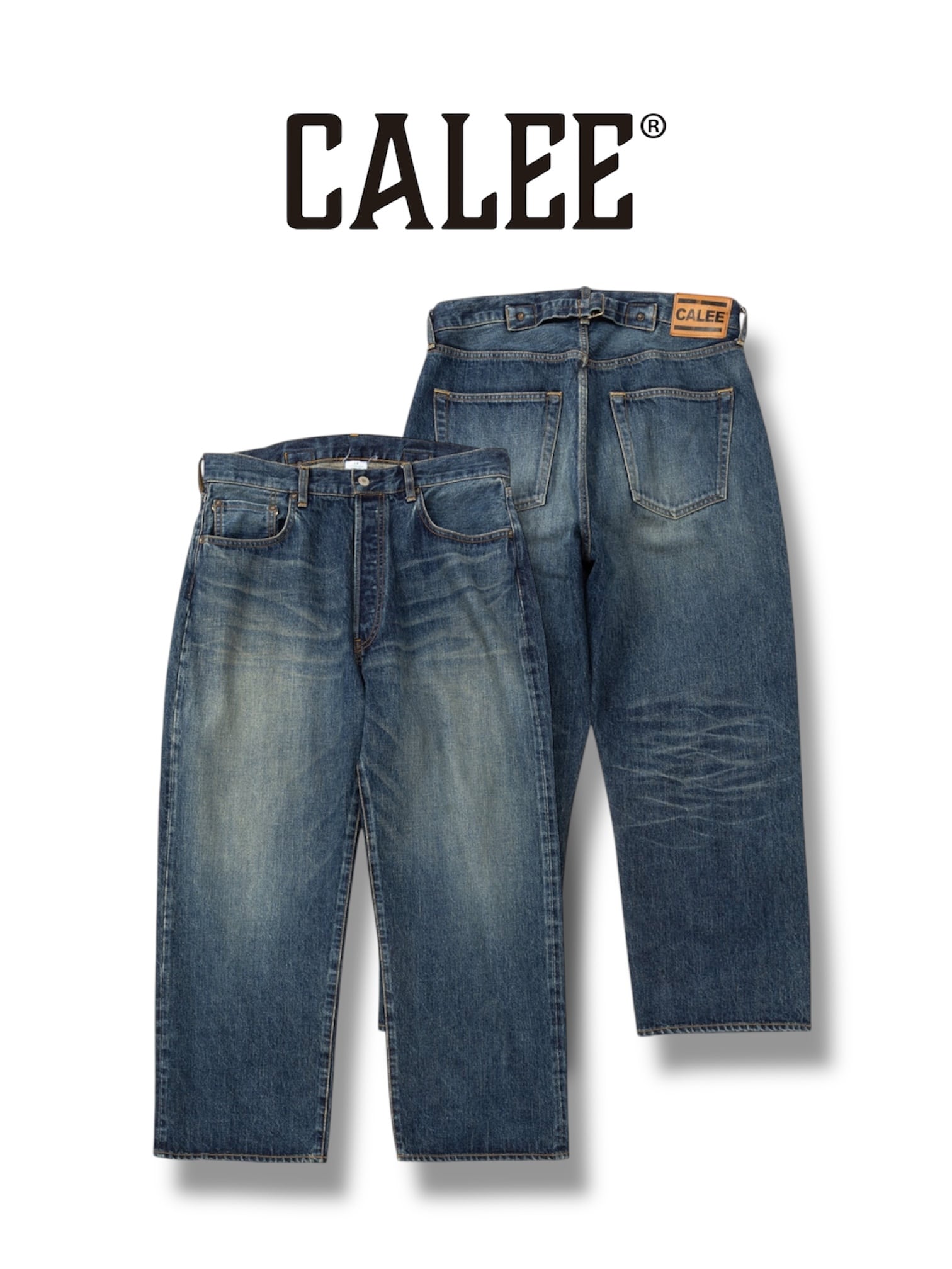 CALEE : VINTAGE REPRODUCT DENIM PANTS ＜USED＞ | BRAT'S STORE