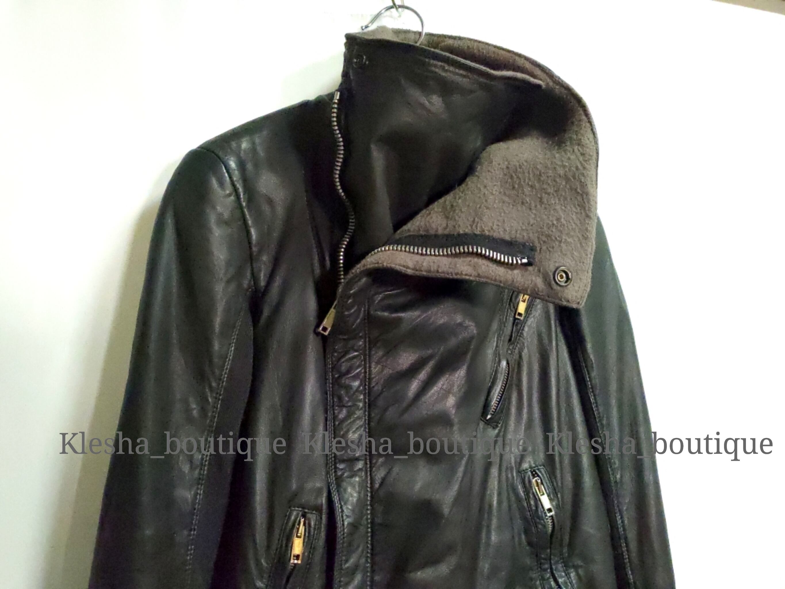 Rick Owens ドレープレザージャケット ライダース リック Rick Owens ドレープレザージャケット ライダース リック