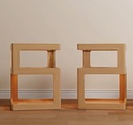 【北欧風】実木ベッドサイドテーブル ナイトテーブル 棚付き コンセント収納 小物置き おしゃれ