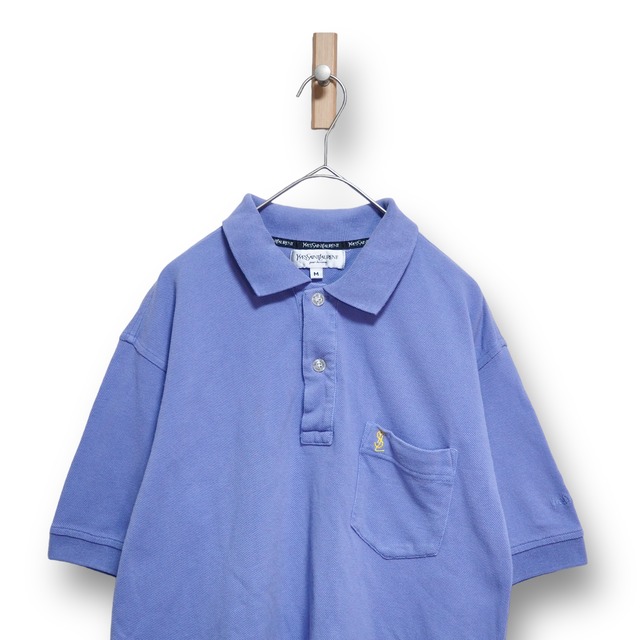 【YVES SAINT LAURENT】半袖ポロシャツ｜90s