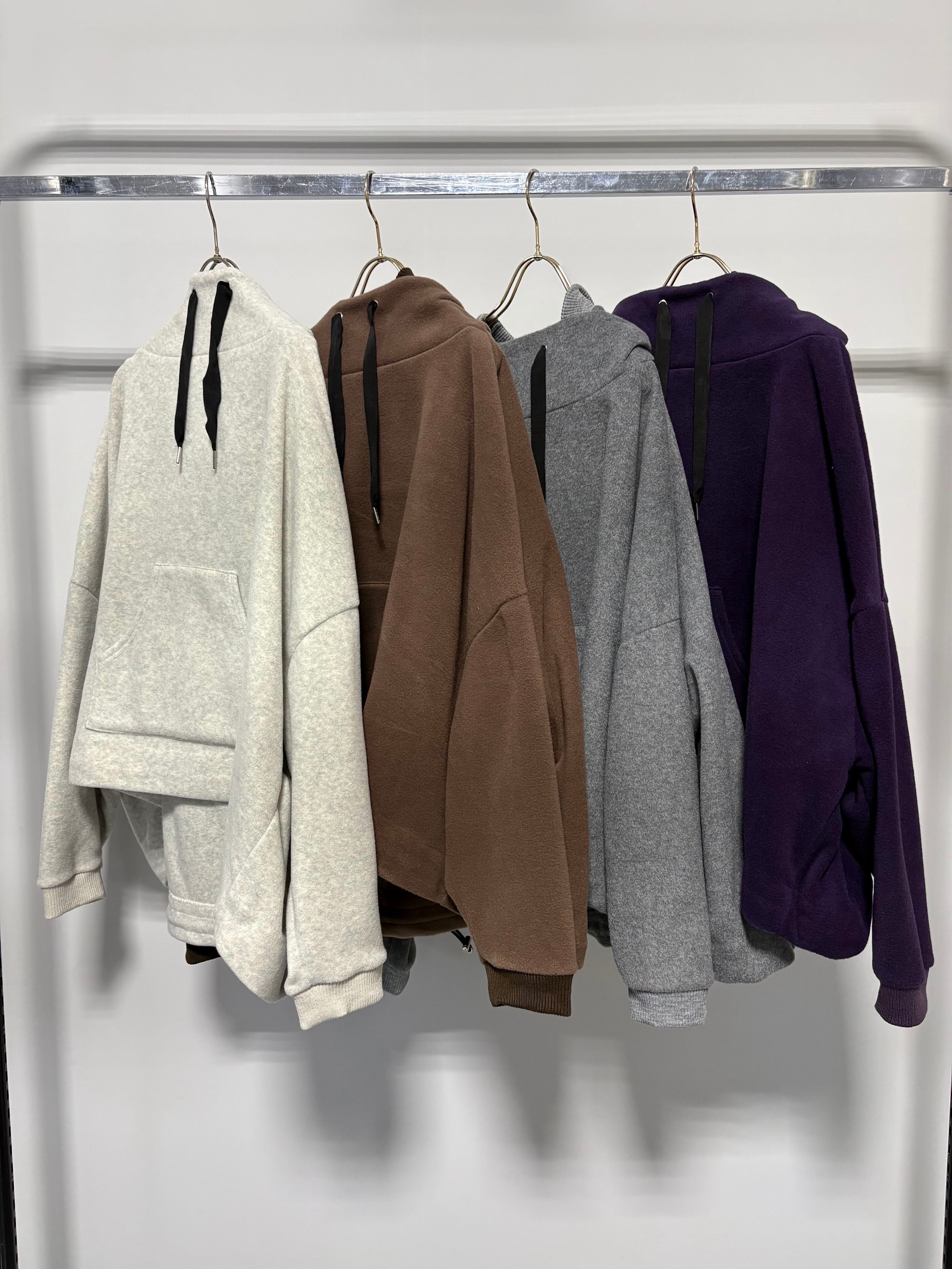 【9/下旬〜10/上旬入荷次第お届けのご予約】 MARGAUX VINTAGE/マルゴーヴィンテージ ポーラーフリースフーディー