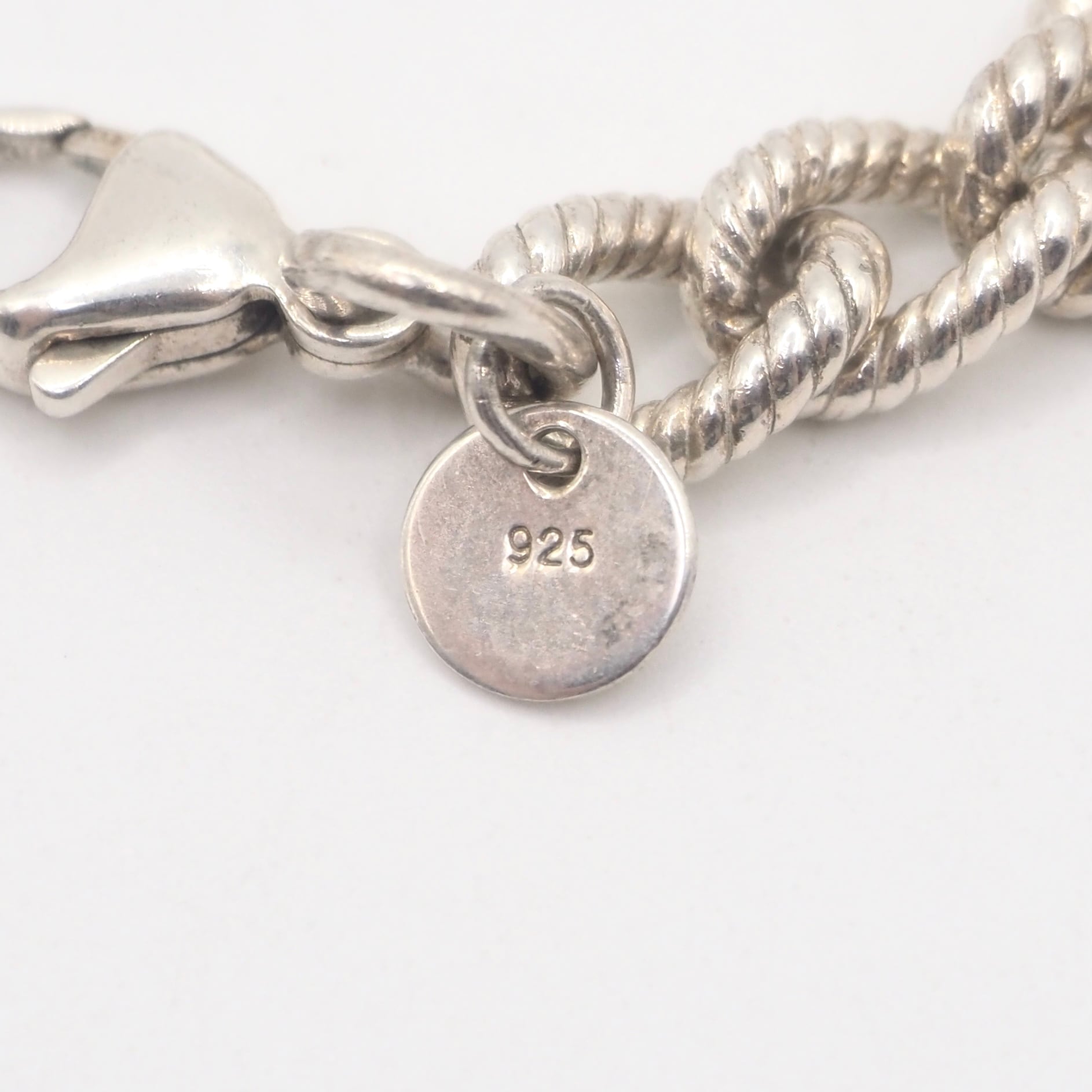 Tiffany&Co. ツイストチェーン ブレスレット シルバー925 ティファニー