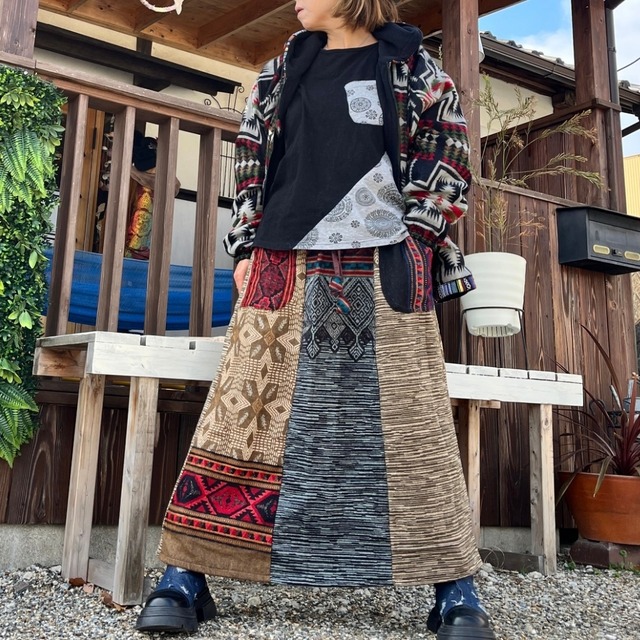 ヤク切り替えスカート